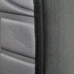 Накидка с подогревом TORSO, 12 В, регулятор, 95x50 см, провод 130 см, серый