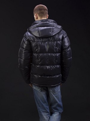 Куртка зимняя мужская Merlion NIL (черный клетка) Черный