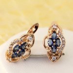 Серьги позолота  H01-3941