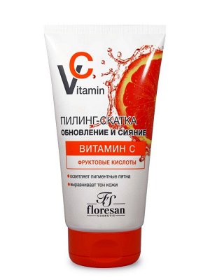 Пилинг-скатка с фруктовыми кислотами обновление и сияние, 150мл