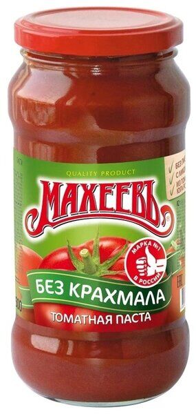 Махеевъ Томатная паста 500г ст/б (1/12) домашняя