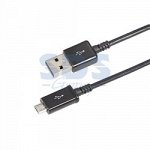 USB кабель microUSB длинный штекер 1М черный REXANT 18-4268-20