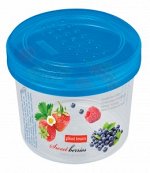 Банка д/хранения продуктов, закруч.крышка BERRY 0,7л, PT1128IML-BERRY-12/ШК4998 Plast team