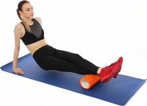Валик массажный ролик для спорта, йоги, фитнеса 12x33x12 см, спортивный