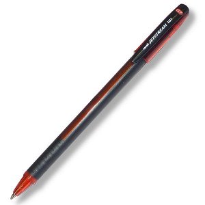 Ручка шариковая UNI Jetstream SX-101-07 красная 0,7мм кауч.корпус /12/144/66240