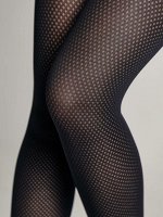 Twist Колготки с ажурным рисунком «ромбы» 60 ден