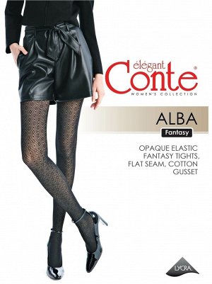 Alba Колготки с геометрическим рисунком 50 ден
