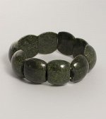 Браслет из змеевика. 94001ЗМ