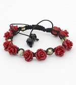Браслет из коралла. 44102КП