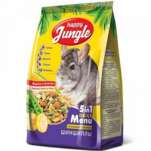 Happy Jungle Корм д/шиншилл 400гр