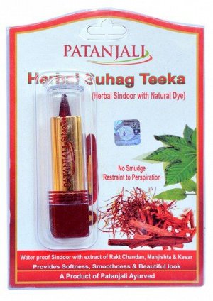 PATANJALI Herbal Suhag Teeka New Косметический карандаш 1шт