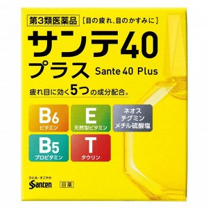 Возрастные глазные капли Sante 40 Plus