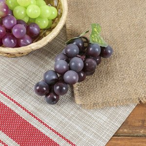 Виноград 22 ягоды 12 см матовый микс
