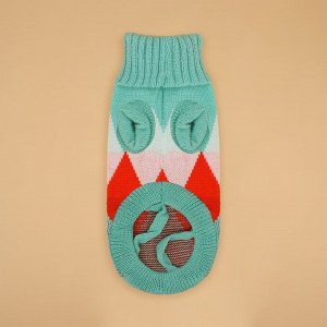 Свитер "Весеннее настроение", XL (ДС 34, ОШ 34, ОГ 32-51 см)