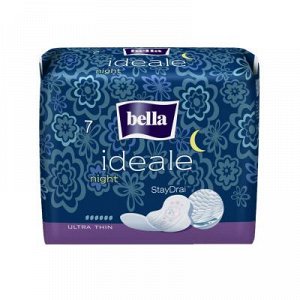 Прокладки ультротонкие гигиенические Bella ideale ultra night по 7 шт.