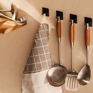 Лопатка SL Home «Рустик», 39x10 см, серебристая