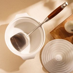 Лопатка SL Home «Рустик», 39x10 см, серебристая