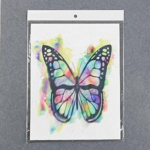 Пришивная аппликация «Бабочка, 3D, 27 - 20 см