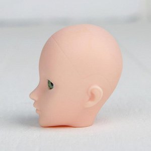 Голова для изготовления куклы, цвет глаз: зеленый