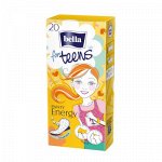 Прокладки ежедневные teens energy deo по 20 шт.
