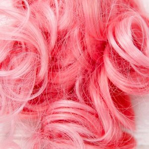 Волосы - тресс для кукол «Завитки» длина волос: 15 см, ширина: 100 см, №LSA028