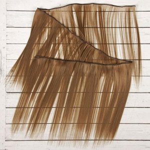 Школа талантов Волосы - тресс для кукол «Прямые» длина волос: 25 см, ширина: 100 см, цвет № 28В