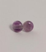 Серьги с аметистом. 8561АМ