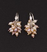 Серьги с жемчугом. 253040Ж