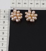 Серьги с жемчугом. 253041Ж