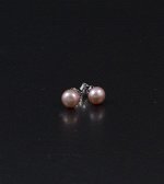 Серьги с жемчугом. 254163Ж