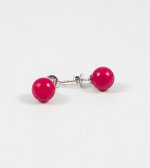 Серьги с кораллом. 4951012КП