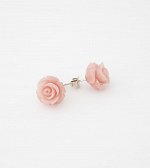 Серьги с кораллом. 495202КП