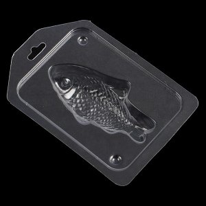 Пластиковая форма для мыла "Золотая рыбка" 10,5х5,5 см