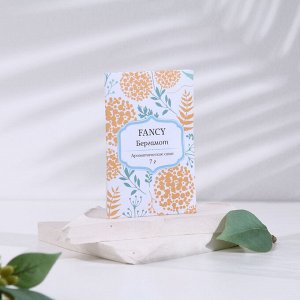 Аромасаше "Fancy", набор 3 шт, бергамот, вес 7 г, размер 7х10,5 см