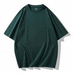 Мужская однотонная футболка OVERSIZE