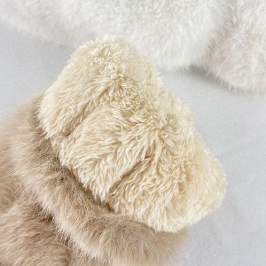 Варежки женские, зимние, искусственный мех