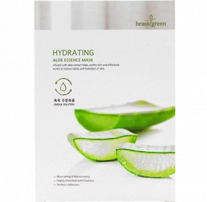 Тканевая маска для лица с экстрактом алоэ вера  Premium Hydrating Aloe Essence Mask