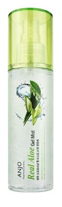 ANJО Professional. Гель-мист для лица с экстрактом алоэ, Gel Mist Real Aloe, 130 мл.