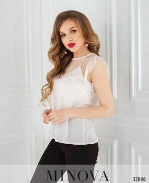 Блуза №4102-белый