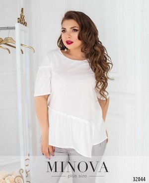 Блуза №168Б-белый