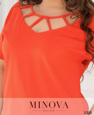 Блуза №170Б-оранжевый