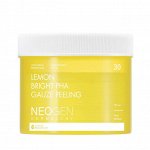 Neogen Dermalogy Lemon Bright PHA  Gauze Peeling Осветляющие пилинг-пэды с лимоном 30шт*30гр