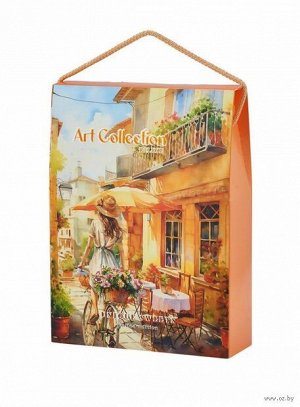 Конфеты 187/О Набор "ART Collection" DELUXE Оранжевая коробка 180гр