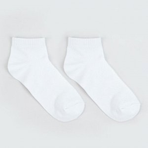 Набор носков детских (3 пары), цвет белый , р-р 20-22