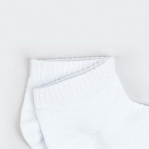 Набор носков детских (3 пары) белый, размер 16-18