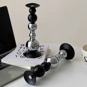 Подсвечники с свечками металлические