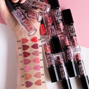 BELORDESIGN Smart Girl Блеск для губ Million Kisses СУПЕРСТОЙКИЙ тон 224 НЕЖНАЯ СИРЕНЬ