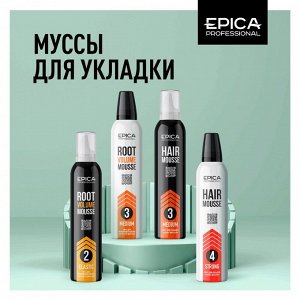 Мусс для укладки сильной фиксации "STRONG", 250мл.