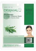 Rosemary Collagen Essence Mask / Dermal Тканевая маска с экстрактом розмарина и коллагеном