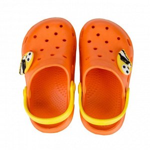 Обувь детская пляжная, цвет оранжевый, размер 25